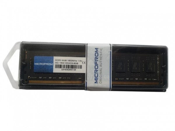 MicroFrom 8GB DDR3 1600MHz