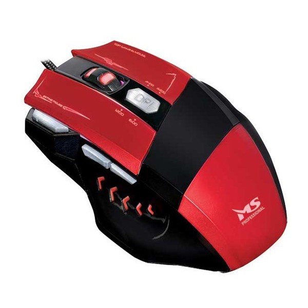 MS Samurai Pro Gaming Mouse Red