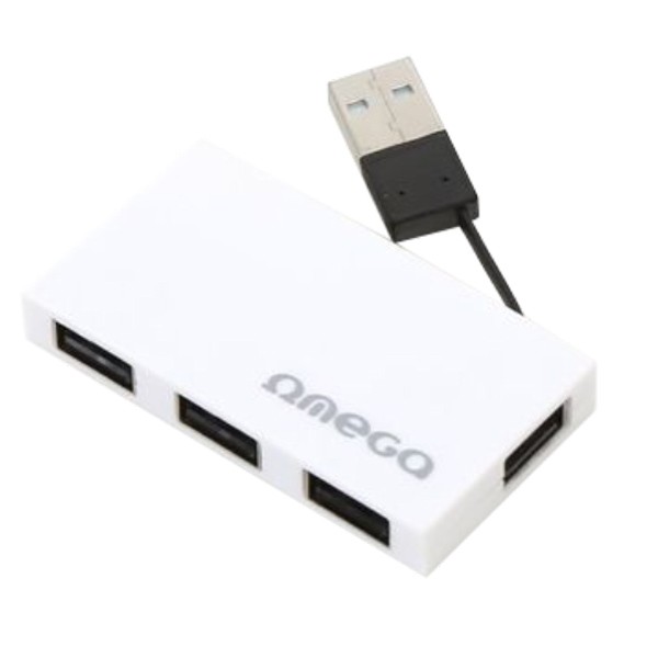 Omega OUH24BBW USB Hub White