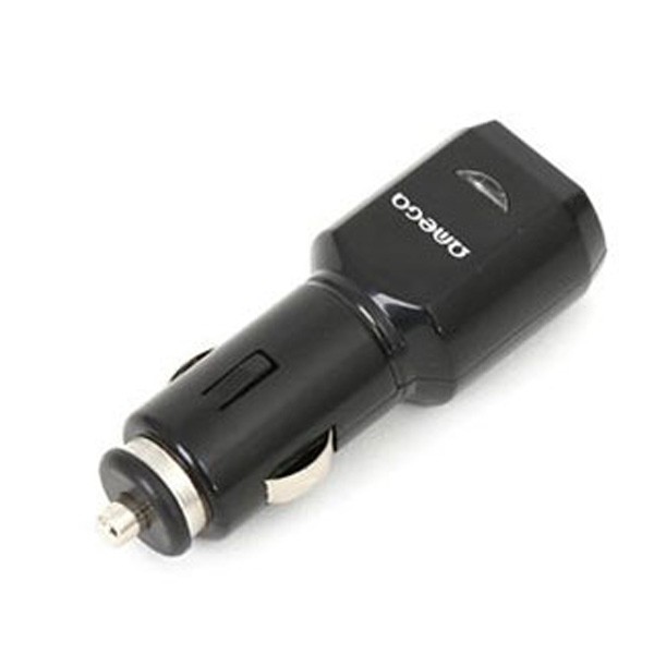OMEGA Auto punjač 2 x USB Black