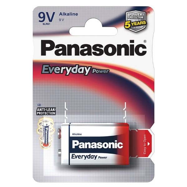 Panasonic 6LR61-9V Everyday Power