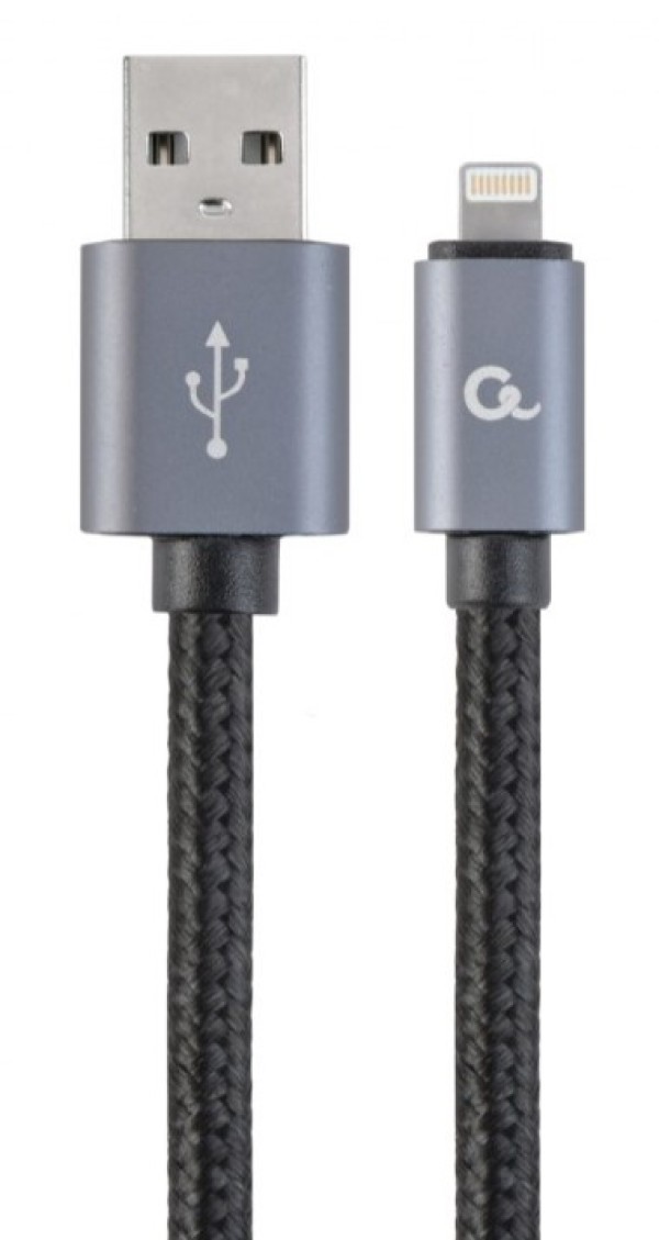 Cablexpert USB Apple iPhone 1.8m cotton braided
