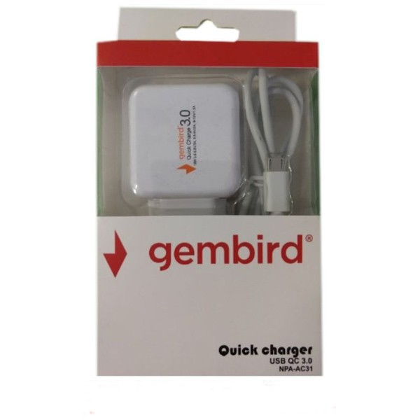 Gembird NPA-AC31 brzi punjač