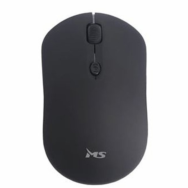 MS Round  Black Wireless Mouse