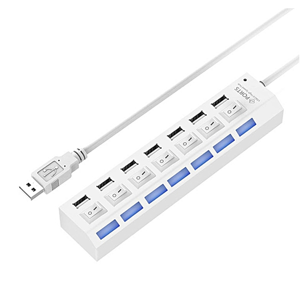 Velteh HUB-214 USB Hub White