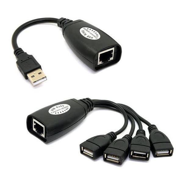 USB 2.0 extender UEX-059 1x4 do 45m