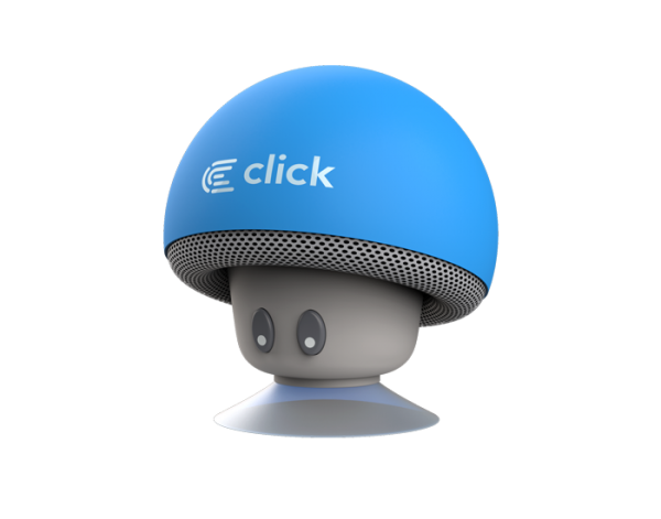 Click BS-R-MBL Bluetooth zvučnik Mushroom, plavi