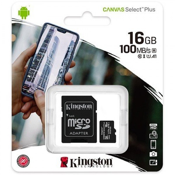 Kingston microSDHC 16GB SDCS2/16GB