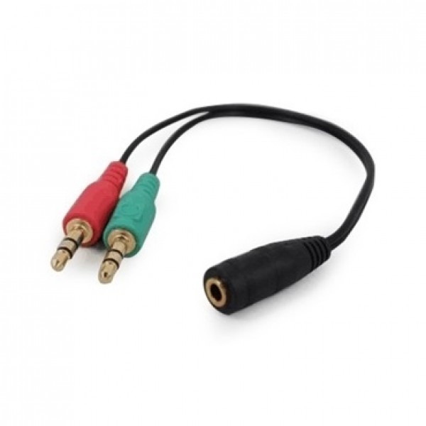 Cablexpert audio adapter 1x3.5mm(F) na 2x3.5mm(M) CCA-418M