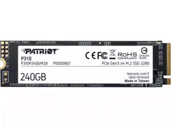 Patriot P310 240GB SSD M.2 NVMe