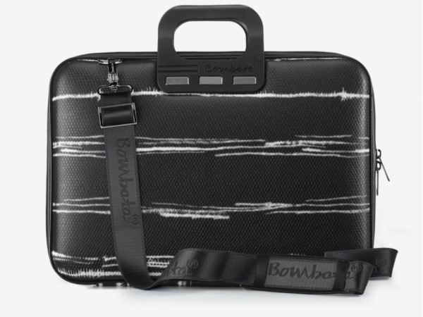 Torba BOMBATA  Medio Black&White 13''Crna' ( 'E00844  4' ) 