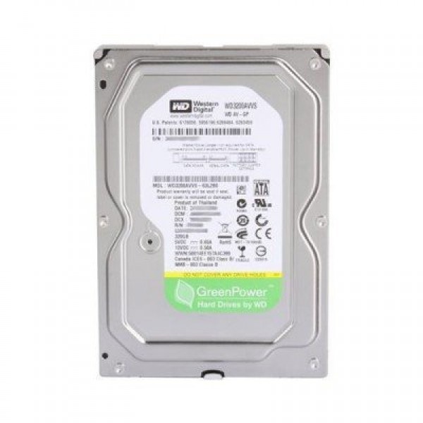 WD 320GB 3.5'' SATA3 8MB Green AV-GP