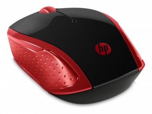 HP 200 2HU82AA wireless mouse red
