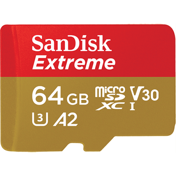 SanDisk microSD 64GB Extreme SDSQXA2-064G-GN6MA