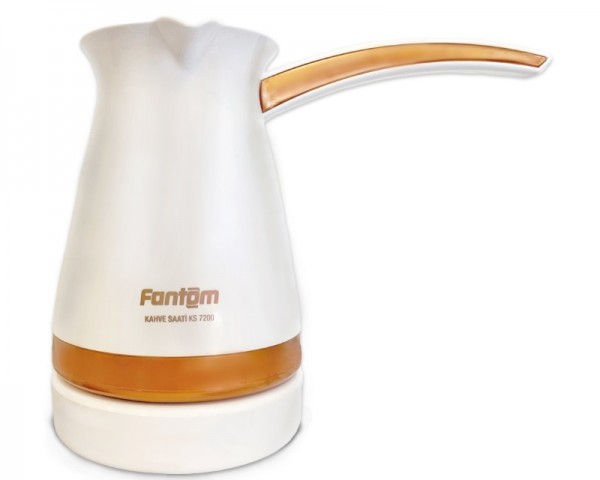 FANTOM KS 7200 Električna džezva za kafu bela zlatna