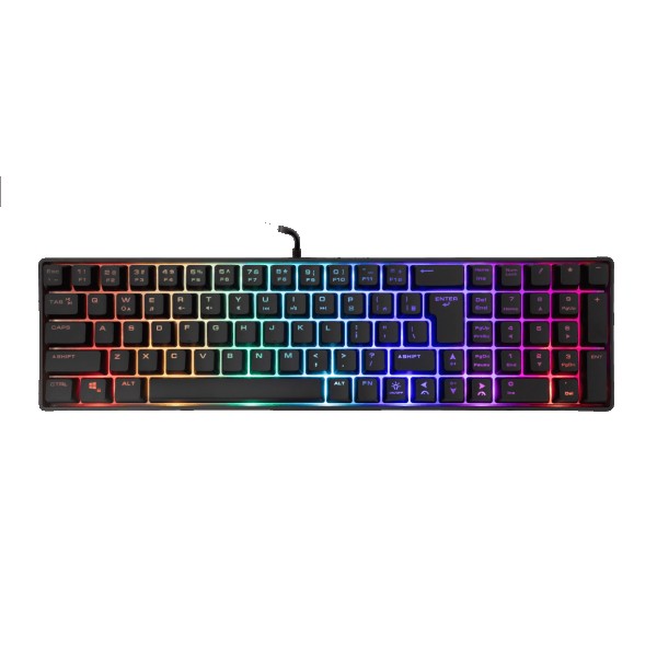 WS GK 001214 GLADIUS Black, Keyboard - SR