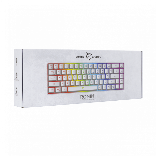 WS GK 2201 RONIN White, Keyboard - US