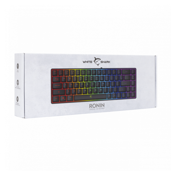 WS GK 2201 RONIN Black, Keyboard - US