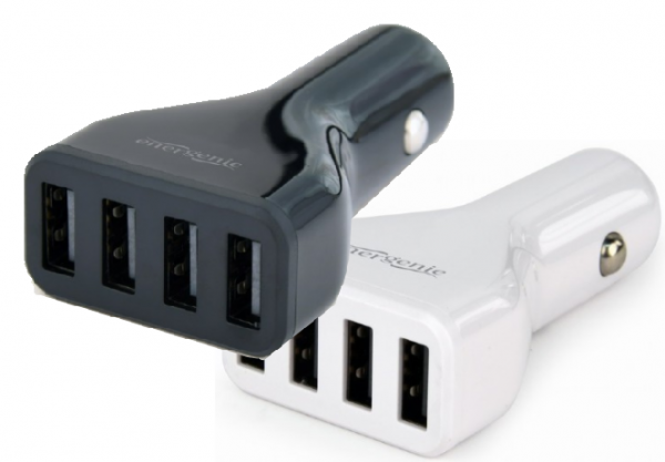 Gembird EG-U4C4A-CAR-01 4-port auto punjač