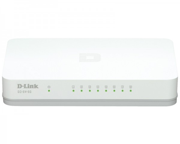 D-Link GO-SW-8G 8-port  Switch 10/100/1000