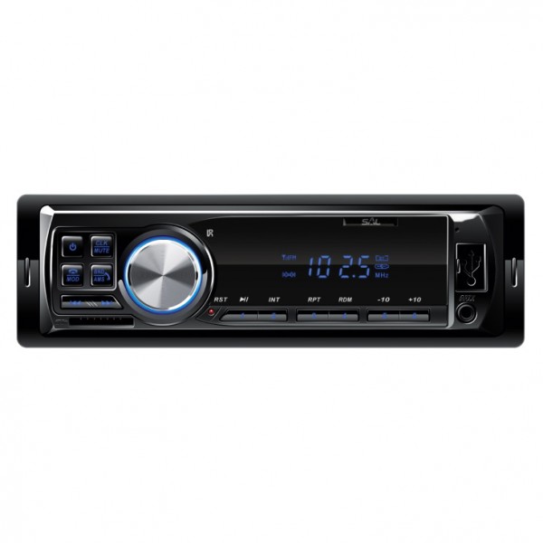 SAL VBT 1100/BL Auto radio MP3/AUX/USB/SD 4x25W