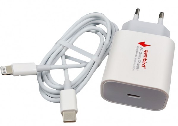 Gembird NPA-AC38 brzi punjac +USB C/Iphone 20W
