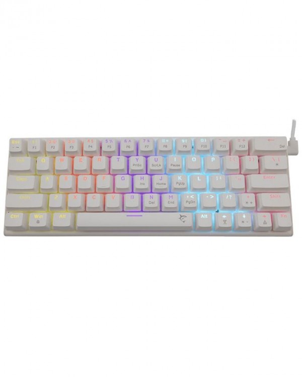 White Shark GK-002221V2 Wakizashi-2 USB bela mehanička gejmerska tastatura