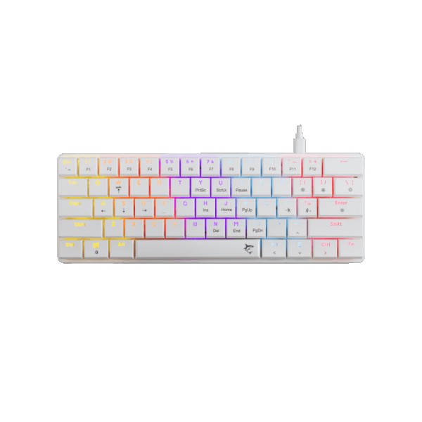 White Shark GK-006211 Nagamaki USB bela mehanička gejmerska tastatura
