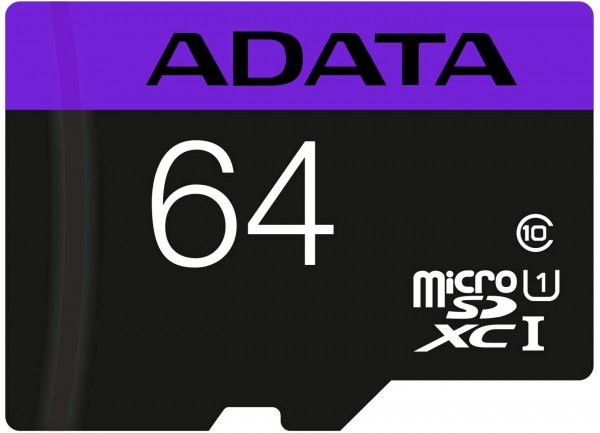 Adata 64GB microSD+adapter