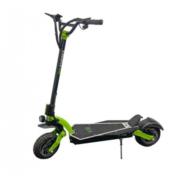 MS ENERGY e- trotinet x10 crno zeleni