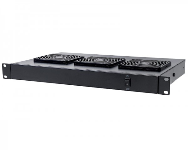 INTELLINET Ventilation Unit 3-Fan za 19'' Racks crni (712668)