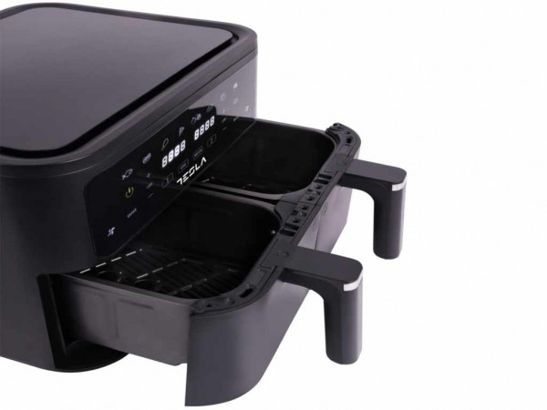 Air Fryer TESLA AF900BSD 2400W 4.5L+4.5L digital panel crna-inox' ( 'AF900BSD' ) 