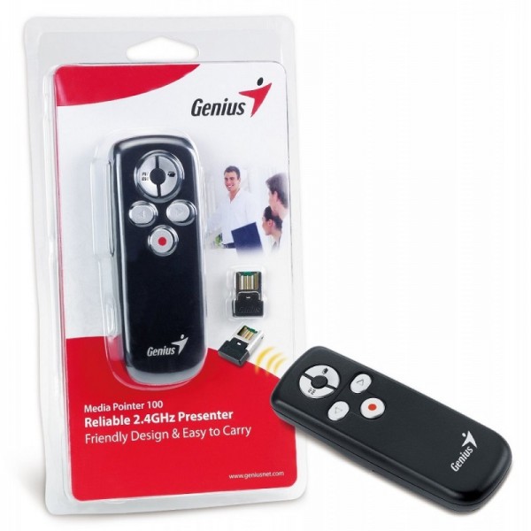 Genius MP100 presenter USB 2.4GHz