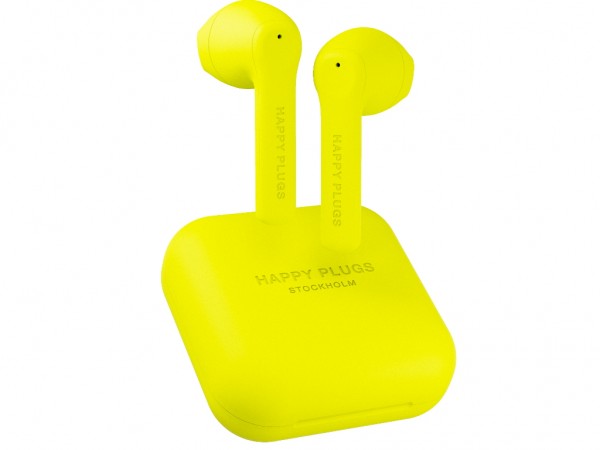 Happy Plugs Air 1 Go žute wireless slušalice