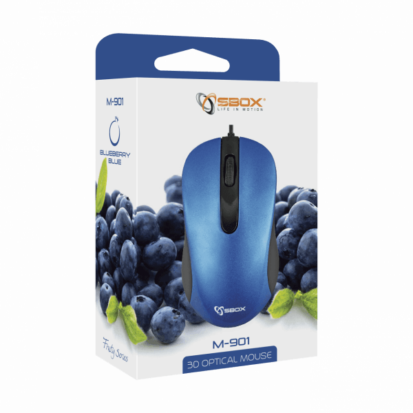 S BOX M 901 Blue Mis, Opticki USB