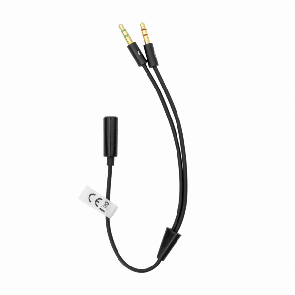 S BOX Kabl Audio 2 x 3,5 mm M / 1 x3,5 mm F, 0,2 m