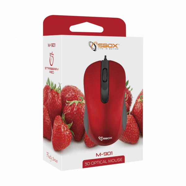 S BOX M 901 Red Mis, Opticki USB