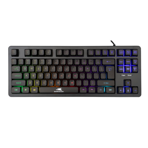 Baracuda BGK 01114 KRILL Black, Keyboard US
