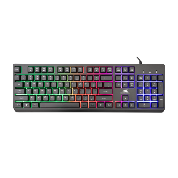 Baracuda BGK 02114 STARFISH Black, Keyboard US
