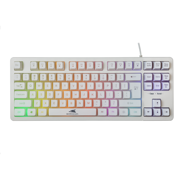 Baracuda BGK 01114 KRILL White, Keyboard US