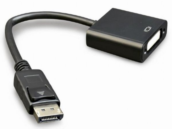 Adapter DIsplay Port na DVI kabal 10cm
