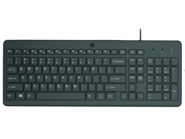 Tastatura HP 150 žičnaUS664R5AAcrna' ( '664R5AA' ) 