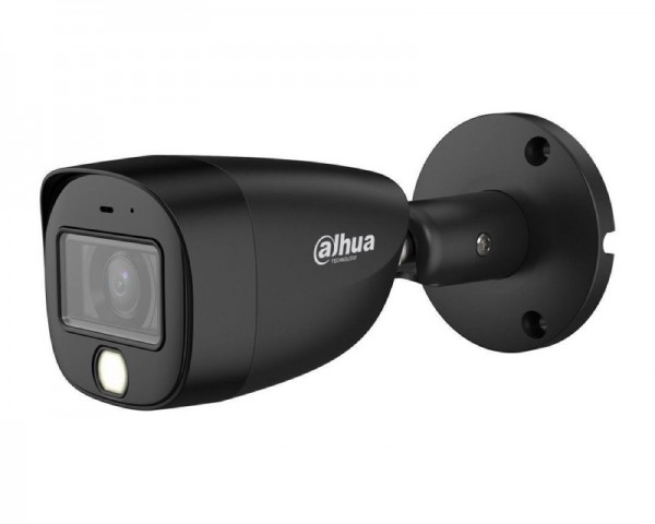 DAHUA HFW1200CM-IL-A-0280B-S6-BLACK 2MP Smart Dual Light HDCVI Fixed-focal Bullet kamera 