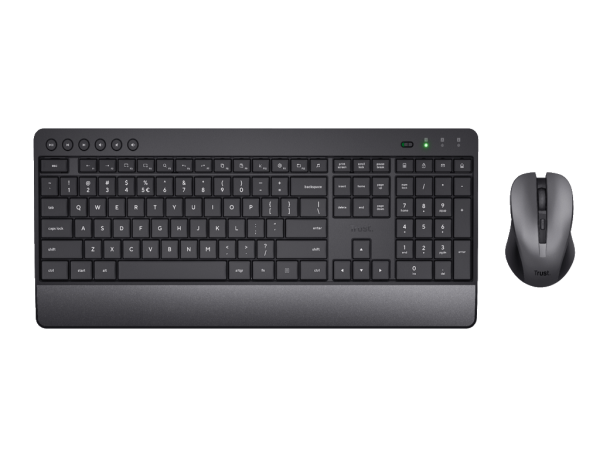 Tastatura+miš TRUST TREZO bežični setSilentUScrna' ( '24529' ) 