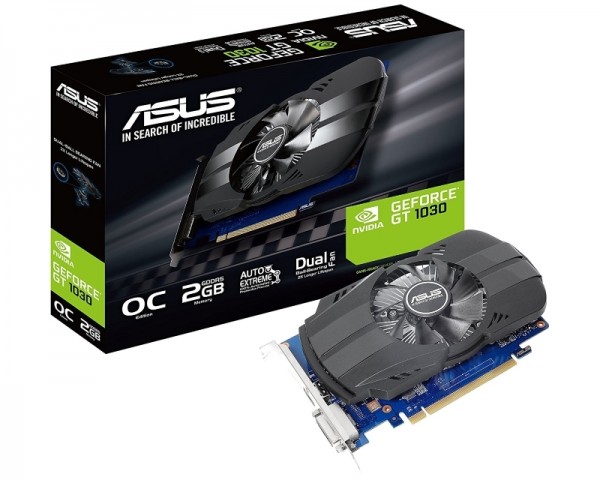 ASUS nVidia GeForce GT 1030 2GB 64bit PH-GT1030-O2G