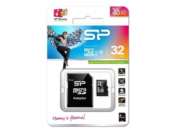 Silicon Power 32GB microSD