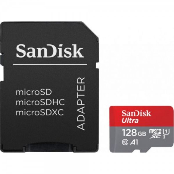 SanDisk microSD 128GB Ultra SDSQUAB/128G/GN6MA