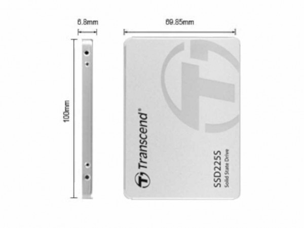 SSD TRANSCEND TS250GSSD225S 250GBinterni2.5''SATA 3crna' ( 'TS250GSSD225S' ) 
