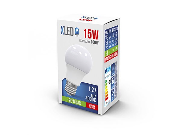 XLED E27 15W Bela led sijalica