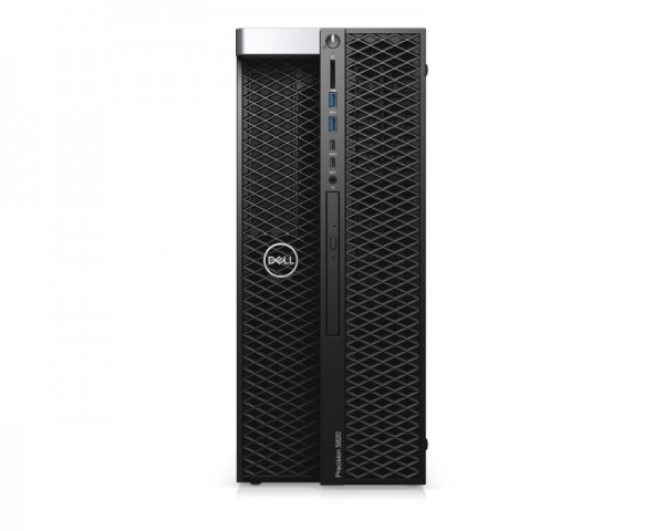 DELL Precision T5820 Xeon W-2223 4C 1x16GB 512GB Dual nVidia RTX A2000 12GB Win10Pro 3yr ProSupport